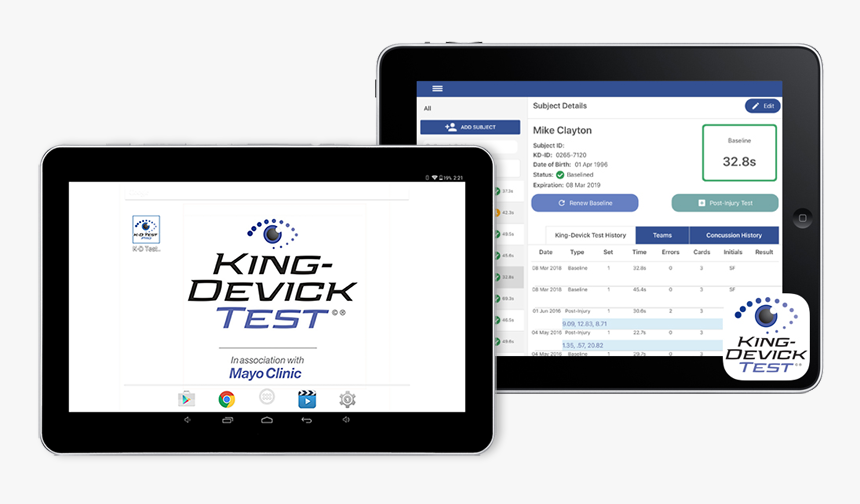 Kdt App On Two Tablets - Utility Software, HD Png Download, Free Download