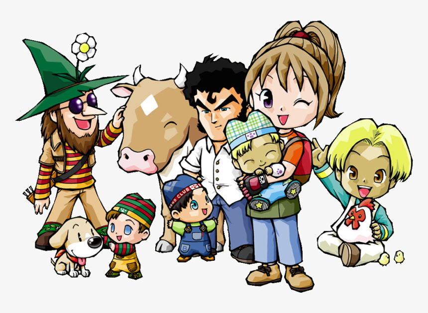 The Harvest Moon Wiki - Harvest Moon Wonderful Life Girl, HD Png Download, Free Download