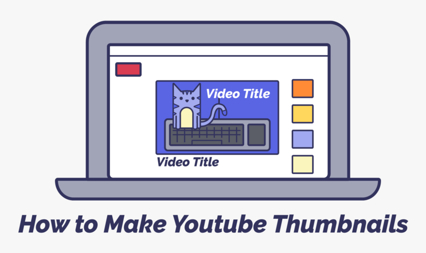 Transparent Youtube Png - Make Thumbnail Video Youtube, Png Download, Free Download