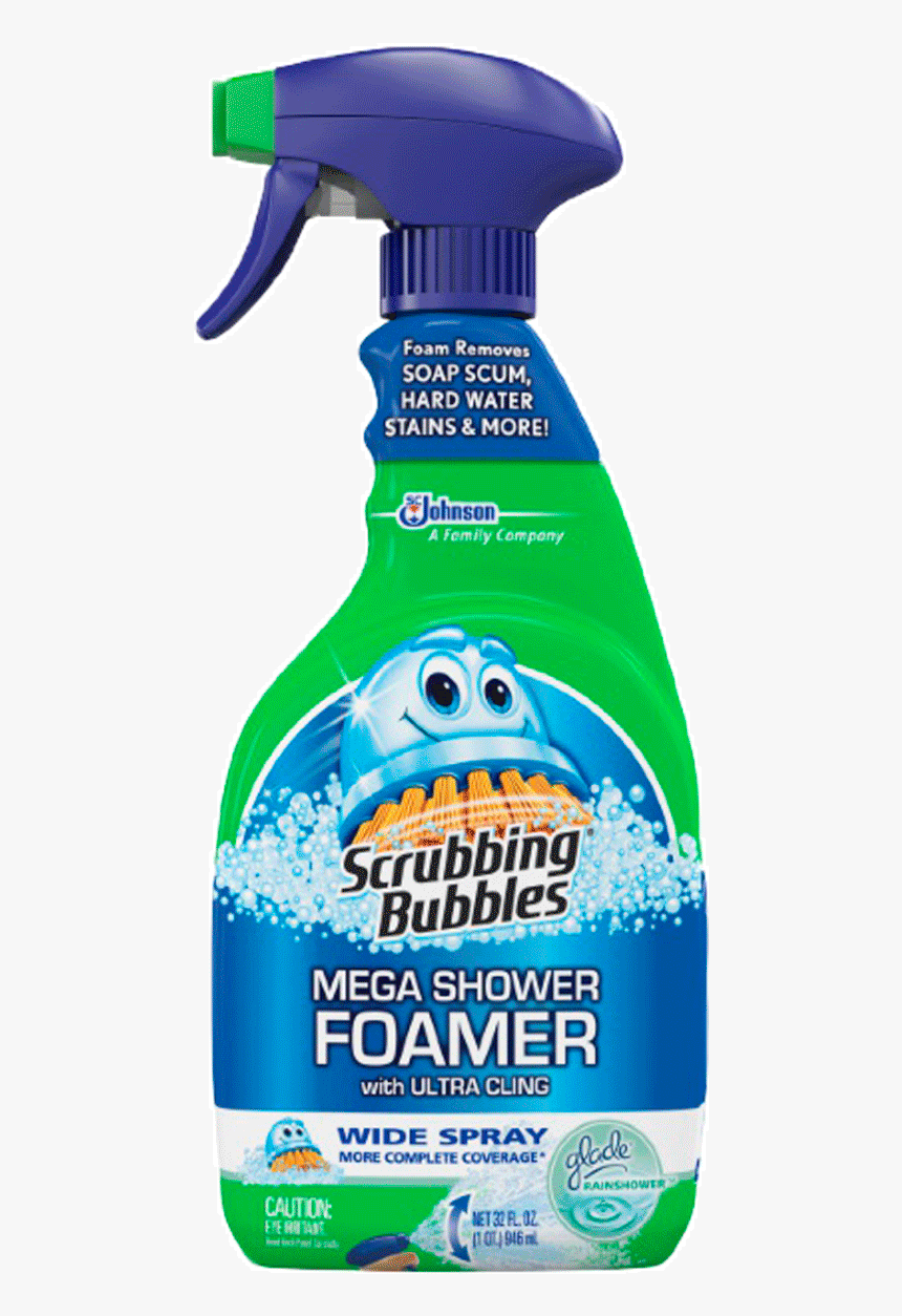 Scrubbing Bubbles Mega Shower Foamer Trigger - Reviews Of Shower Scrubbing Bubbles, HD Png Download, Free Download