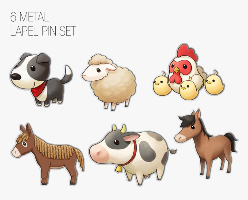 Harvest Moon Animals Png, Transparent Png, Free Download