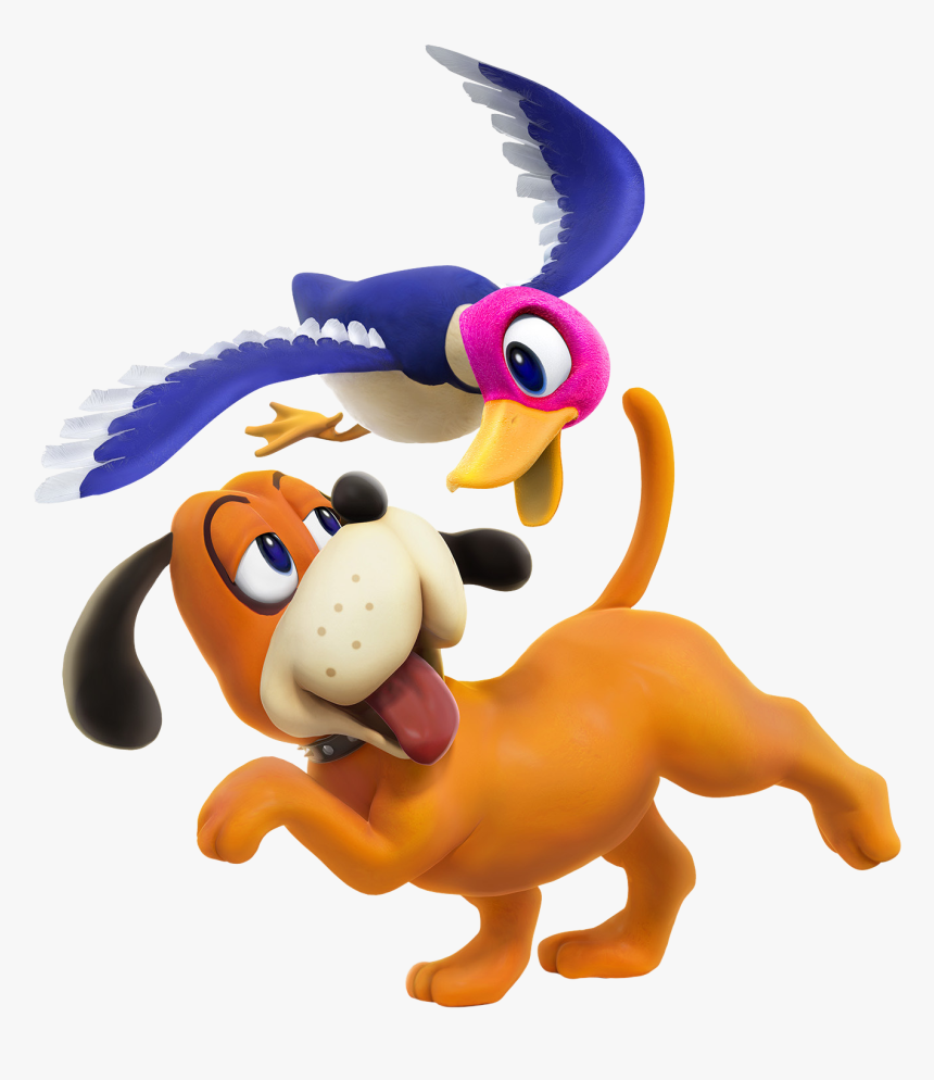 Amiibo Super Smash Bros - Duck Hunt Super Smash Bros, HD Png Download, Free Download