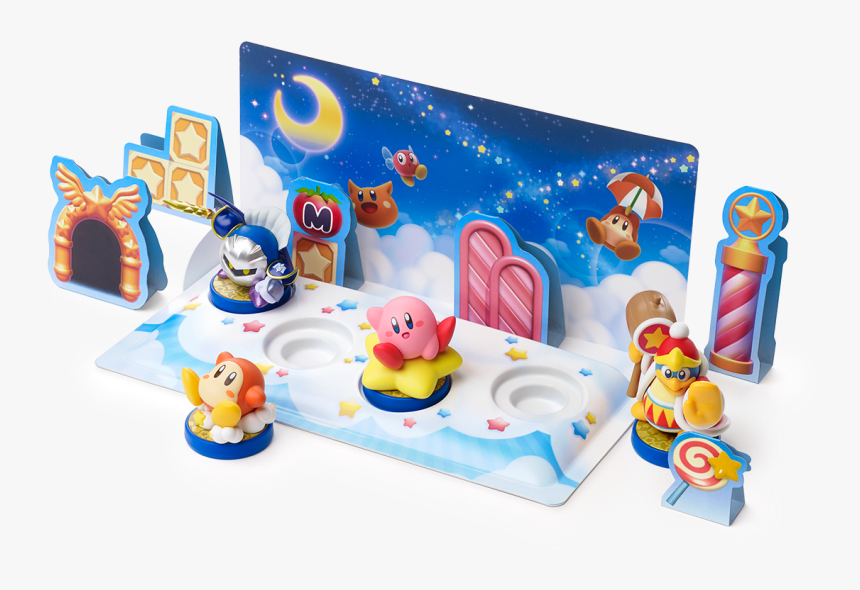 Kirby Amiibo Diorama Kit Star - Amiibo Diorama Kit, HD Png Download, Free Download