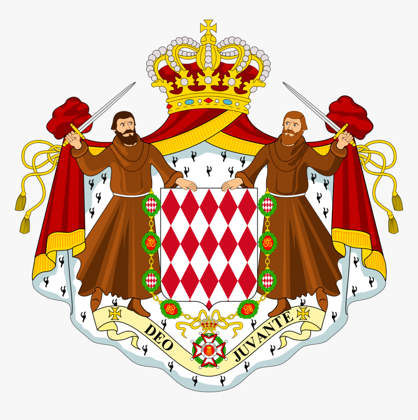 Monaco Coat Of Arms, HD Png Download, Free Download