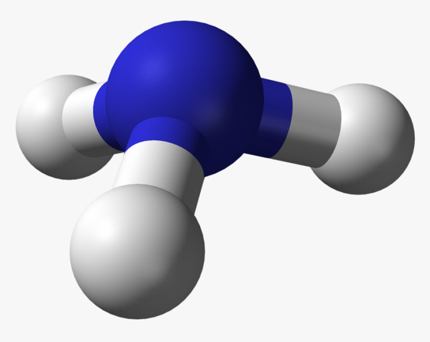 Ammonia Ball And Stick Model, HD Png Download, Free Download