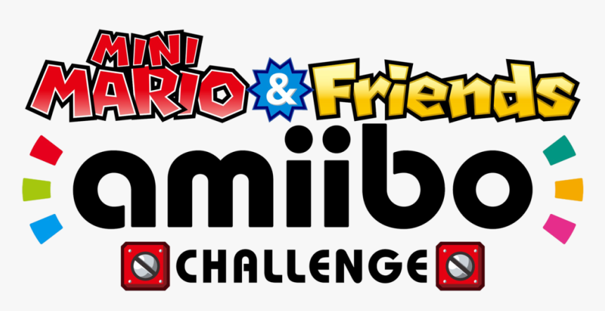 Mini Mario & Friends Amiibo Challenge Logo, HD Png Download, Free Download