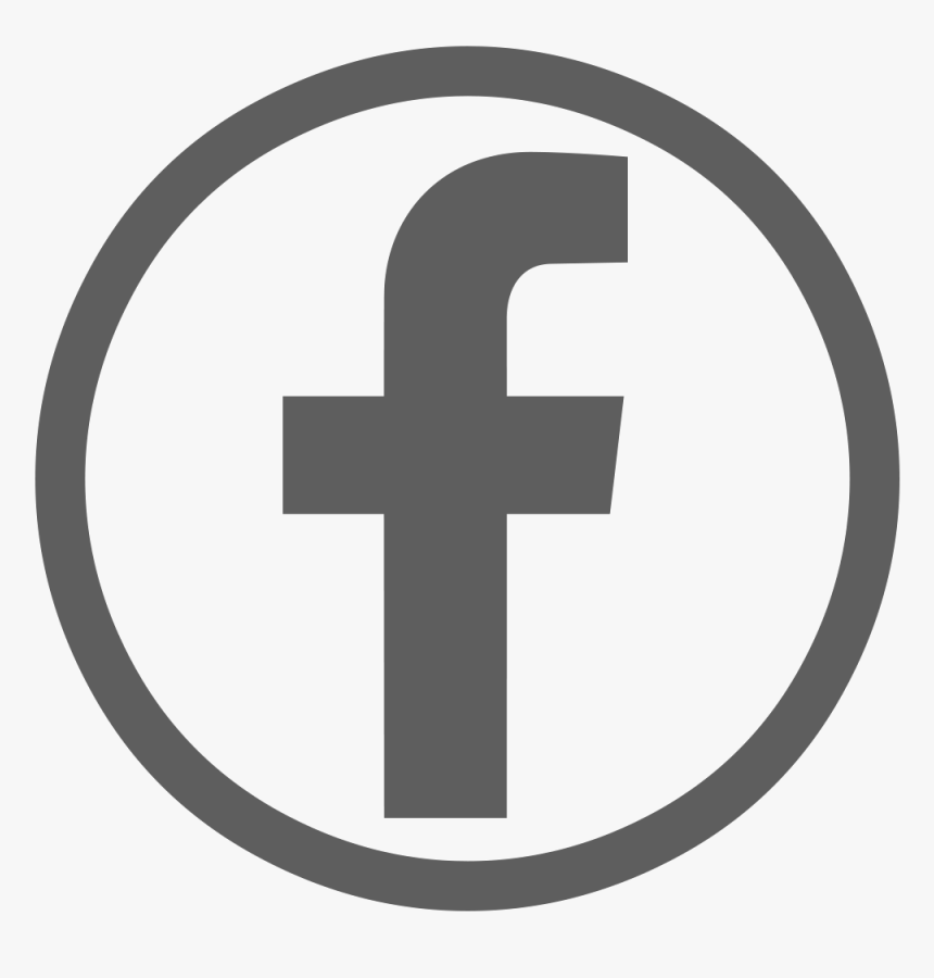 Transparent Gray Circle Png - Facebook Logo Vector, Png Download, Free Download