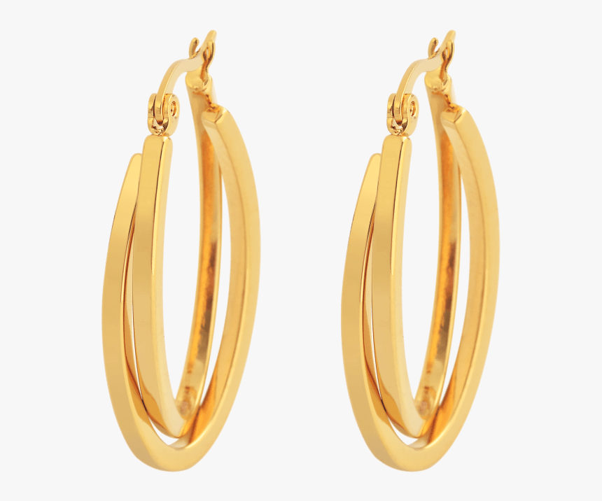 Transparent Gold Plate Png - Earrings, Png Download, Free Download