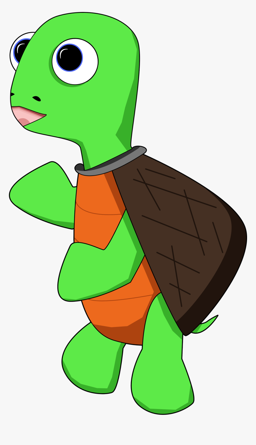 Turtle Cartoon Cute Free Photo - Gambar Kartun Kura Kura, HD Png Download, Free Download