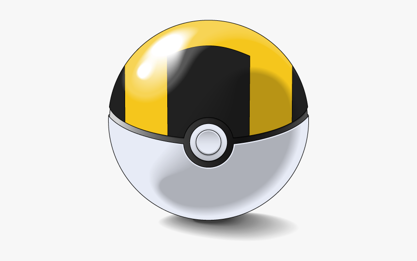 Ultra Ball Png - Pokeball Ultra Ball Png, Transparent Png, Free Download