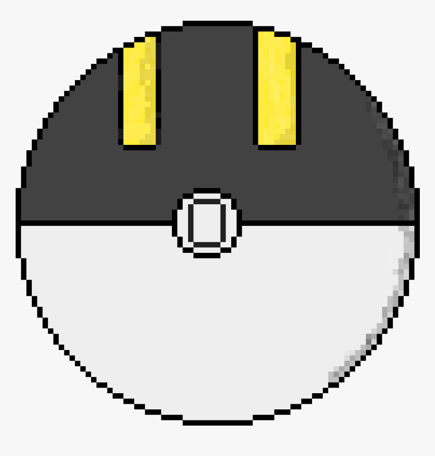 Ultra Ball From Pokemon - Big Minecraft Circle Chart, HD Png Download, Free Download