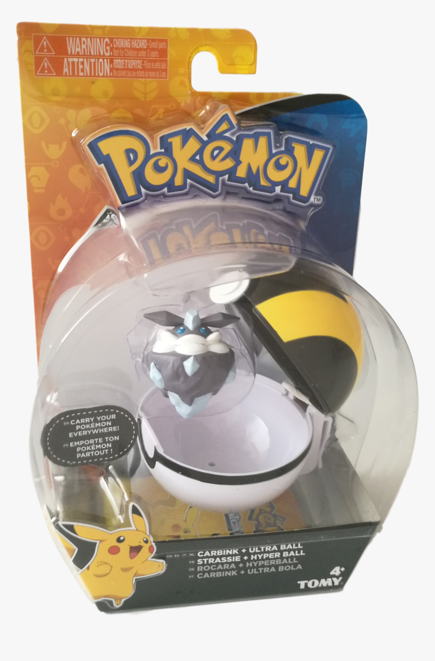 Ultra Ball Png - Clip N Go Pikachu Pokeball, Transparent Png, Free Download