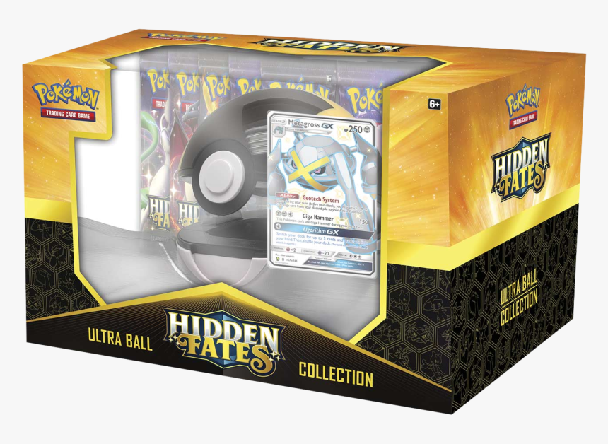 Pokemon Hidden Fates Pokeball Collection, HD Png Download, Free Download