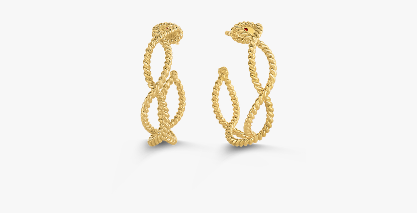 Roberto Coin Hoop Earrings - Earrings, HD Png Download, Free Download