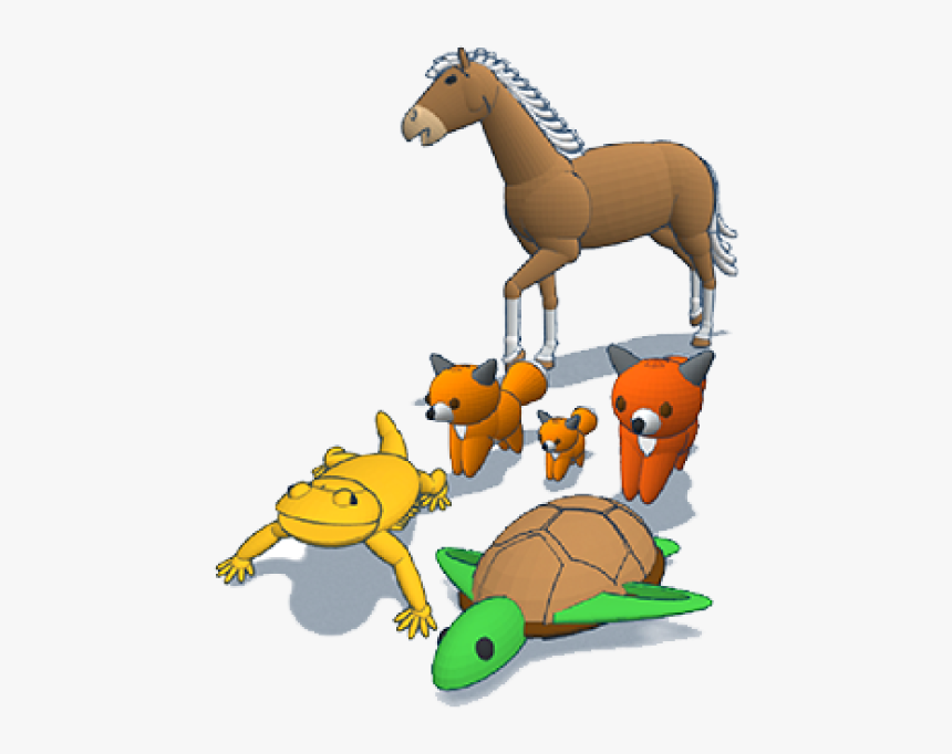 Easy Horse In Tinkercad, HD Png Download, Free Download