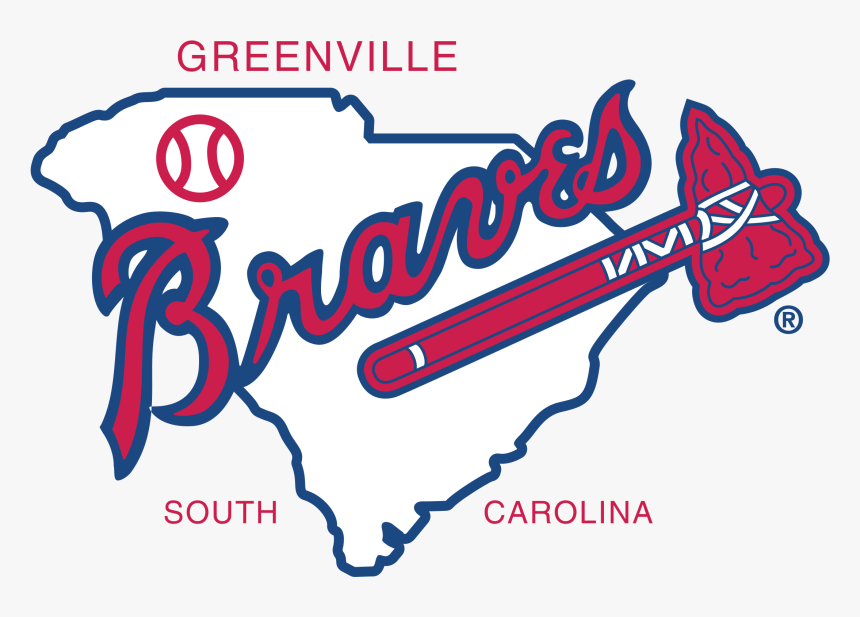 Greenville Braves Logo Png Transparent - Atlanta Braves, Png Download, Free Download