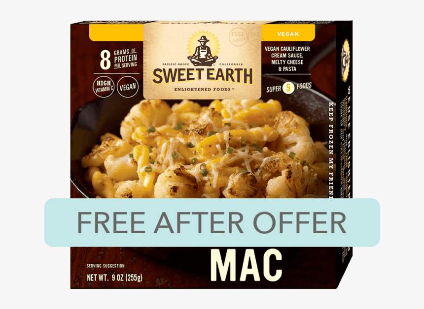 Sweet Earth Cauliflower Mac, HD Png Download, Free Download