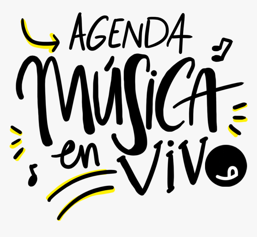 Calendario Semanal De Música En Vivo De Bares Y Restaurantes - Musica En Png, Transparent Png, Free Download