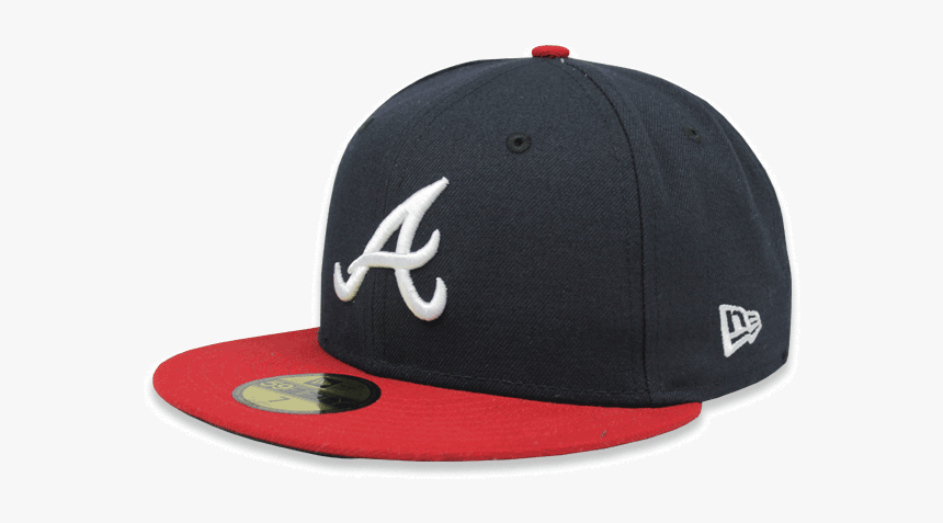 Gorra New Era 5950 Mlb Atlanta Braves Home Ac Azul/rojo