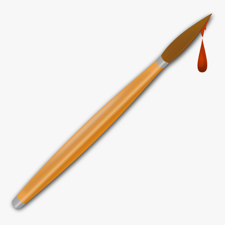 Pen,atlanta Braves,baseball Bats - Paint Brush Clip Art, HD Png Download, Free Download