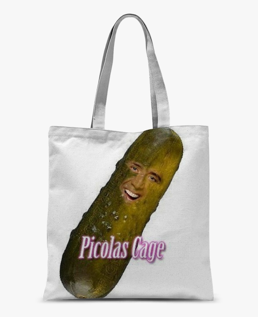 Nicolas Cage/picolas Cage ﻿classic Sublimation Tote - Nicolas Cage, HD Png Download, Free Download