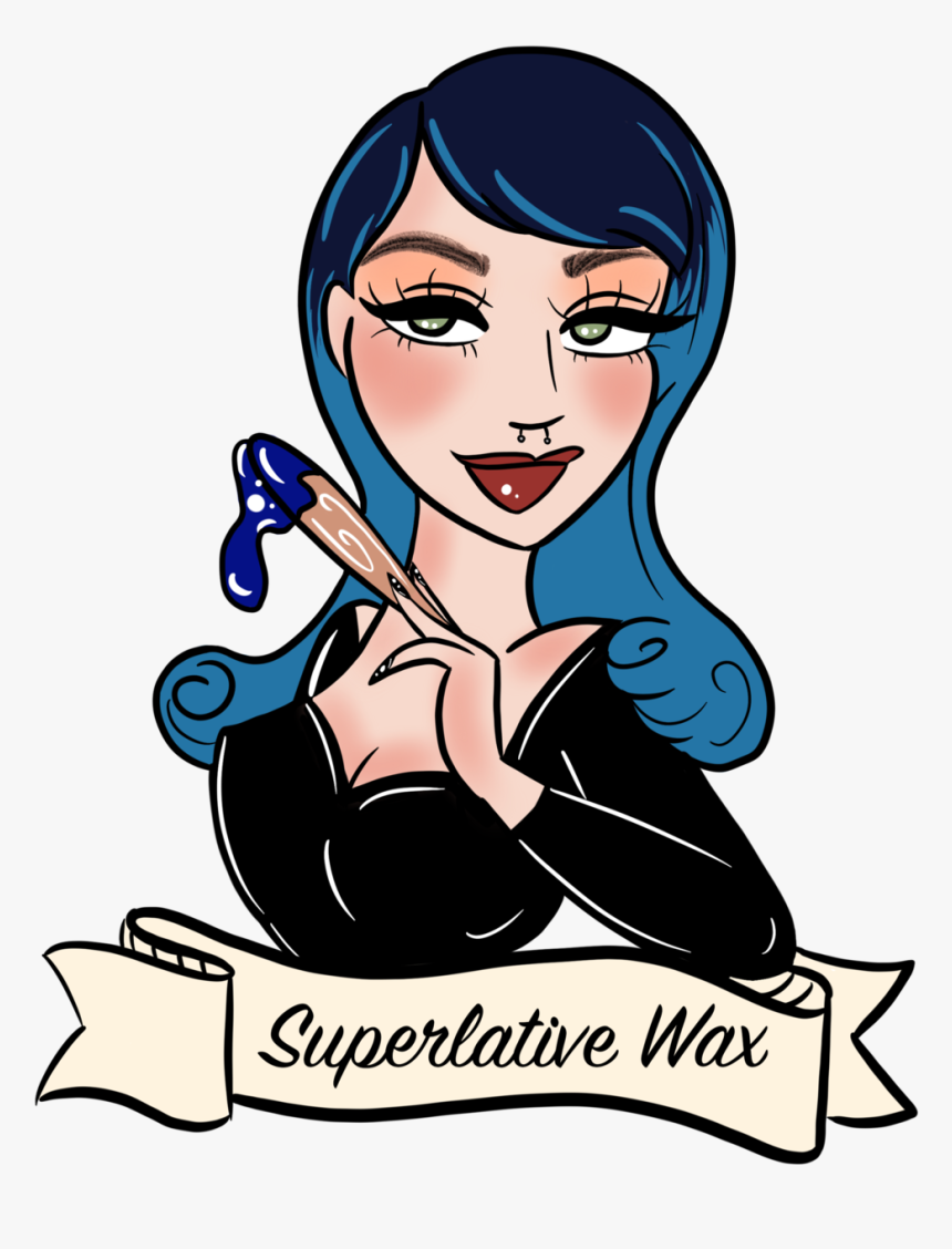 Superlative Wax Logo-no Background - Cartoon, HD Png Download, Free Download