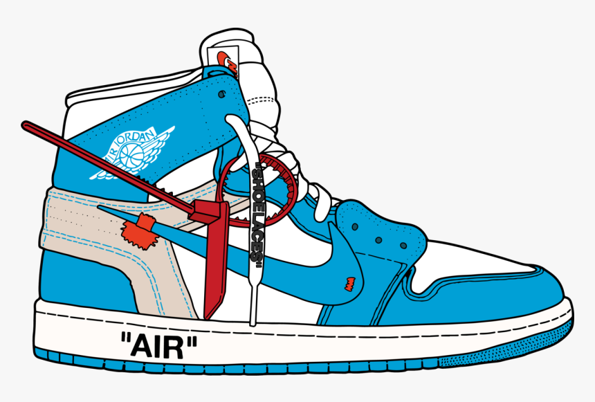 off white unc jordan 1 outfit