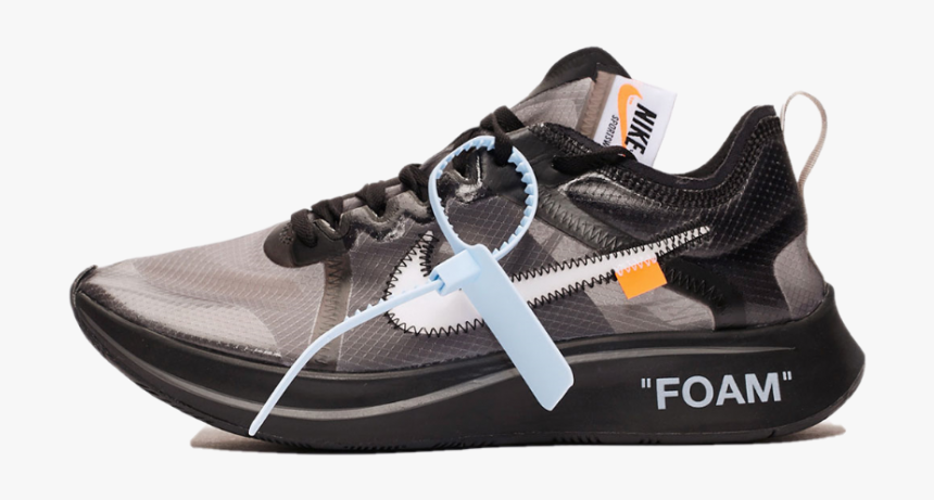 Zoom Fly Off White Black Silver, HD Png Download, Free Download