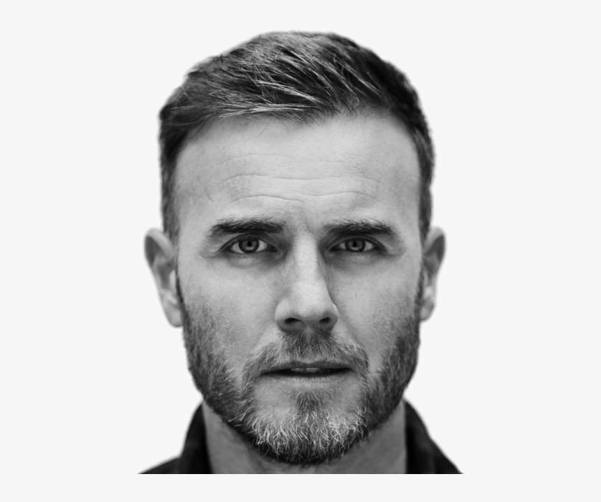 Gary Barlow Black And White - Gary Barlow Png, Transparent Png, Free Download