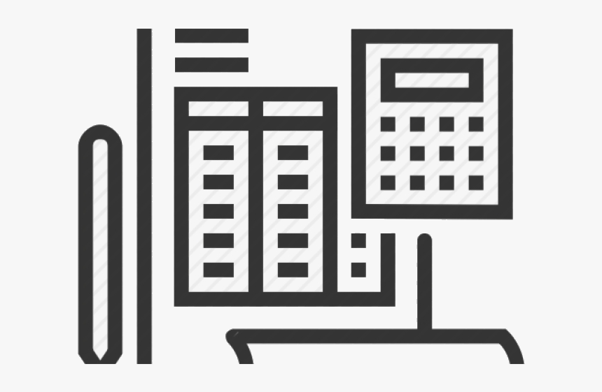 Calculator Clipart Accounting Windows Calc Icon Transparent - Keyboard Screen Mouse Icon, HD Png Download, Free Download