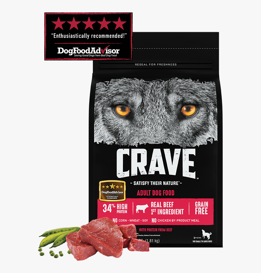 Crave Dry Dog Food, HD Png Download, Free Download