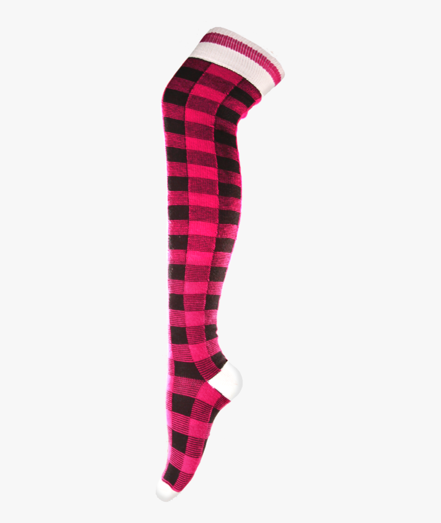 Pook Thigh High Sky Highs - Plaid Thigh High Socks, HD Png Download, Free Download