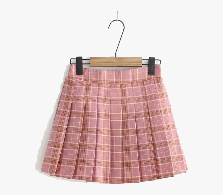 Plaid Skirt Transparent Images - Miniskirt, HD Png Download, Free Download