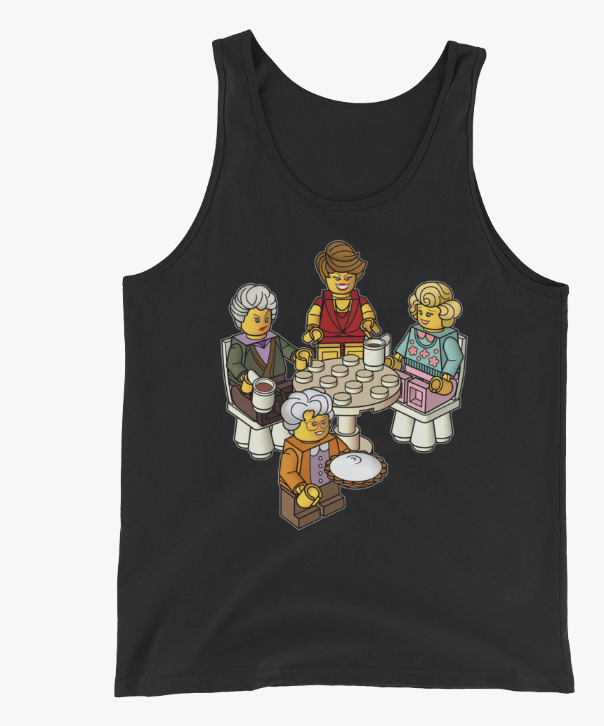 Golden Girls Blocks Tank Top Swish Embassy - Golden Girls Tshirts For Boys, HD Png Download, Free Download