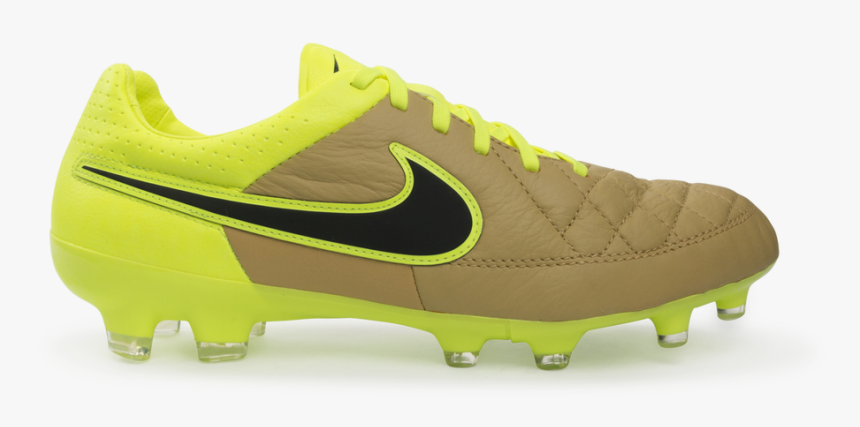 Nike Men"s Tiempo Legacy Fg Canvas/black/volt - Soccer Cleat, HD Png Download, Free Download