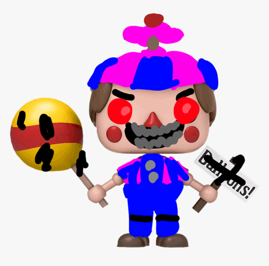 Fnaf Nightmare Balloon Boy Funko Funkopop - Five Nights At Freddy's Funko Pop Games Balloon Boy, HD Png Download, Free Download