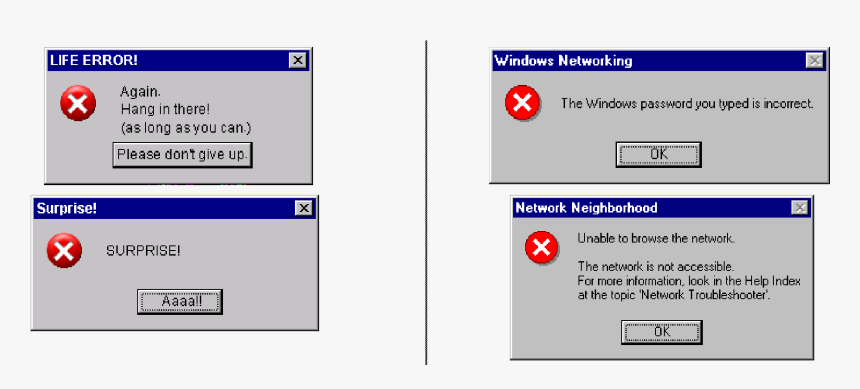 Transparent Windows 95 Icons, HD Png Download, Free Download