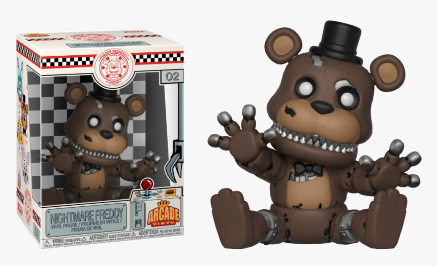 Fnaf Arcade Vinyl Nightmare Freddy, HD Png Download, Free Download