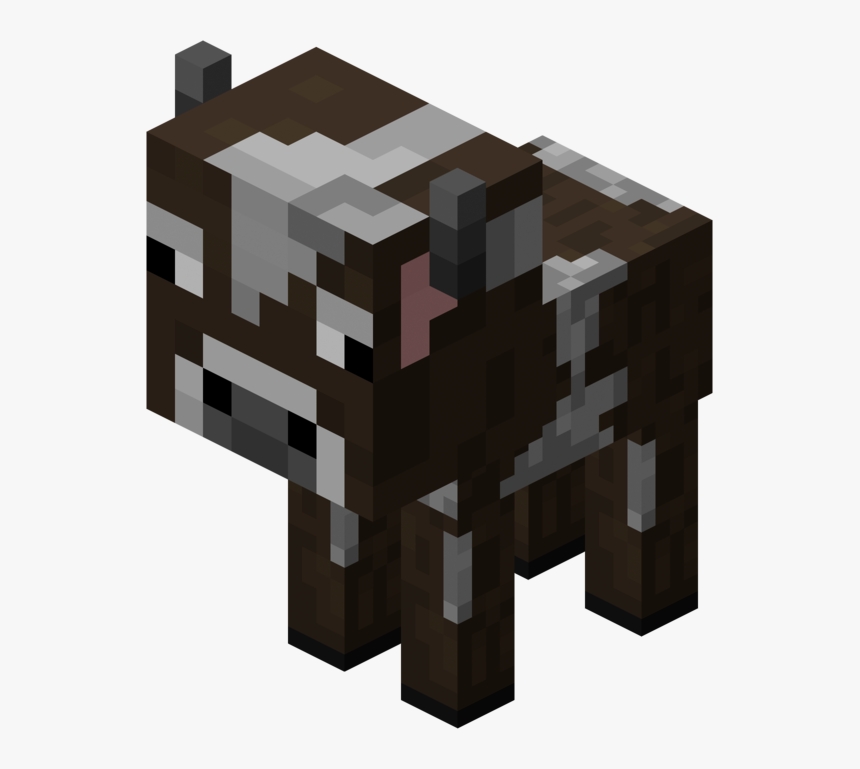 New Texture - Minecraft Cow, HD Png Download, Free Download
