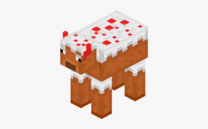 Cake Cow Minecraft Papercraft, HD Png Download, Free Download