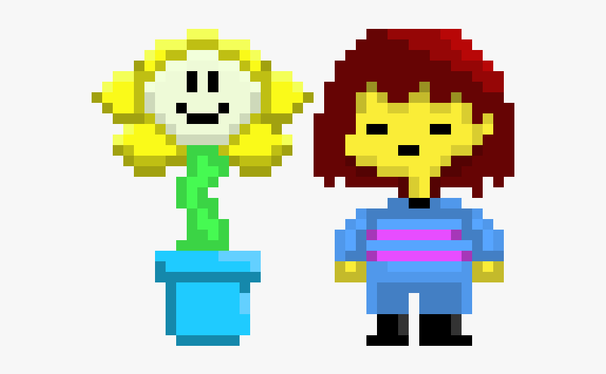 Undertale Frisk Pixel Art, HD Png Download, Free Download