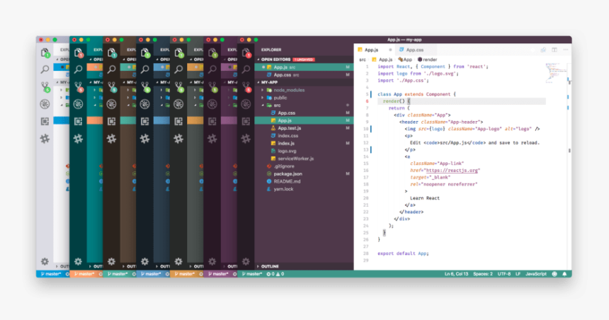 Slack Theme - Visual Studio 2019 Themes, HD Png Download, Free Download