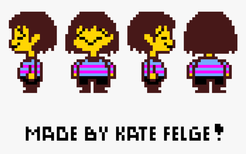 Frisk Sprite Sheet, HD Png Download, Free Download