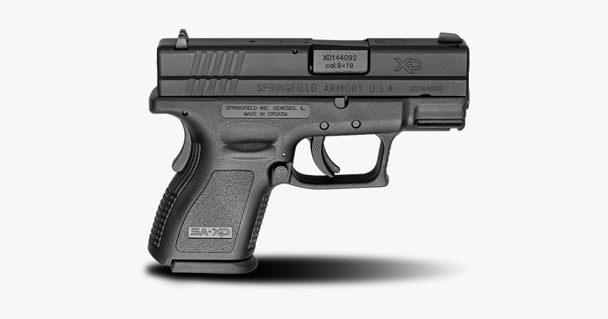 Springfield Xd 40 Subcompact, HD Png Download, Free Download