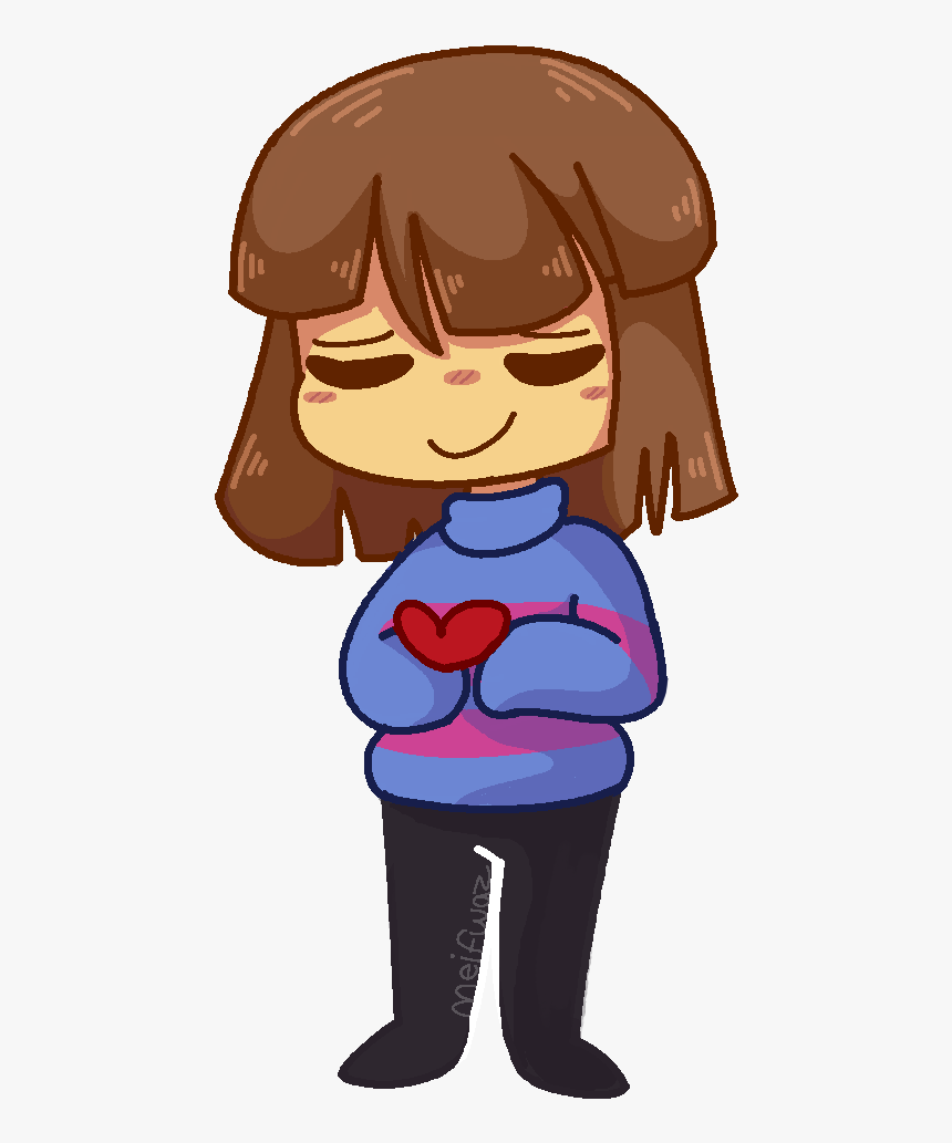 Frisk Chibi By Meifwaz-db3iesw - Frisk Chibi, HD Png Download, Free Download