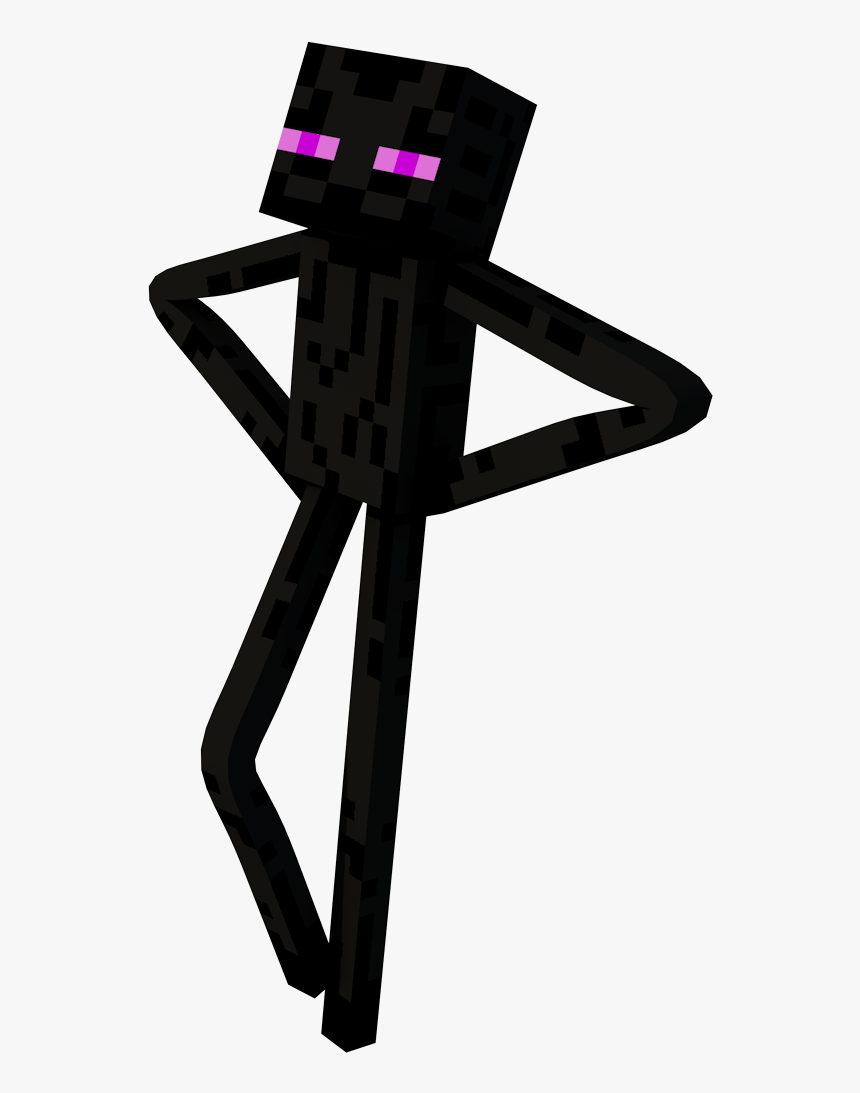 The Official Plush Survivor Wiki - Transparent Minecraft Enderman Png, Png ...