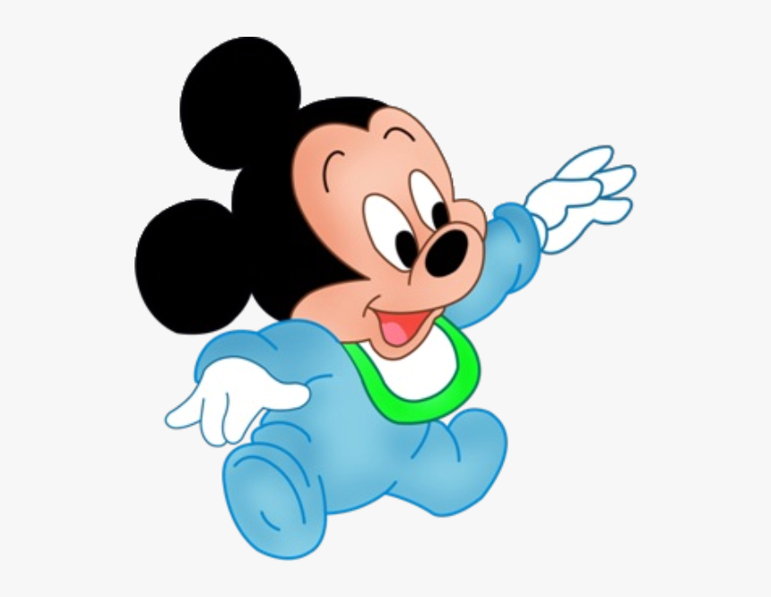 Baby Mickey Mouse Disney Cartoon Clip Art Images On Cartoon Baby Mickey Mouse Hd Png Download Kindpng