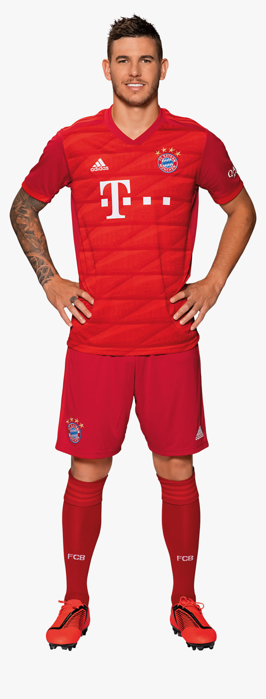 Lucas Hernández - Leon Goretzka Fc Bayern, HD Png Download, Free Download