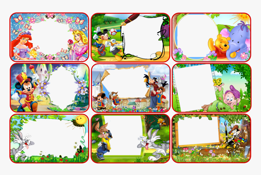 Cartoon Photo Frames Free Download, HD Png Download, Free Download