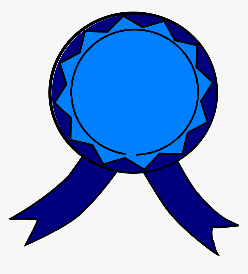 Medal Blue Clipart, HD Png Download, Free Download